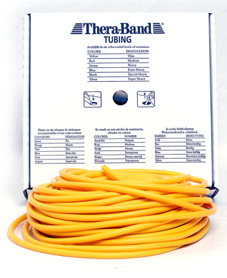 Bild von Thera-Band® Tubing 30,5 mtr., dünn, Farbe: Gelb