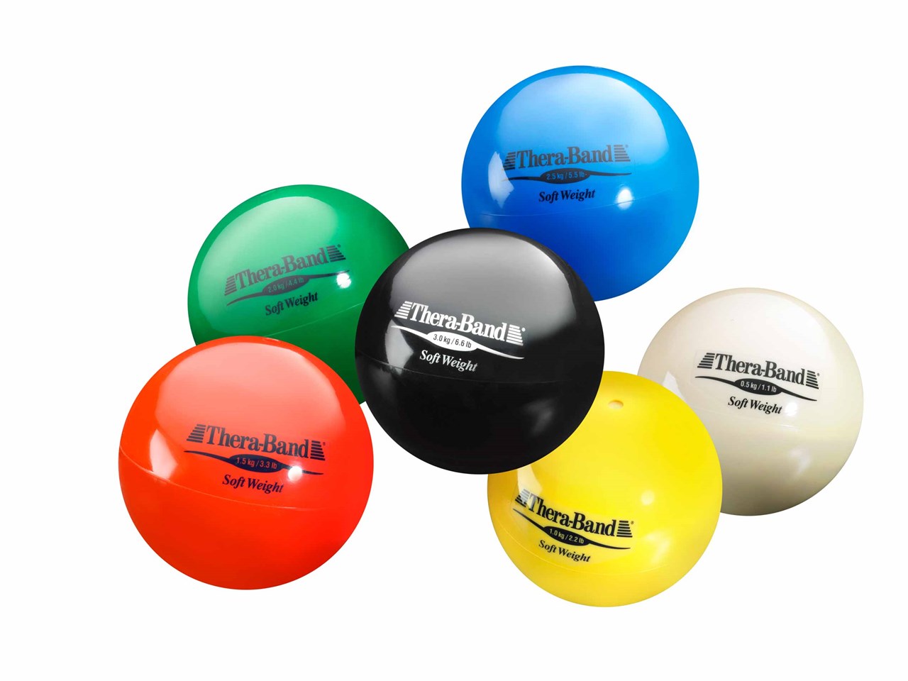 Bild von Thera-Band® Gewichtsball, 6er-Set