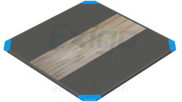 Zeige Details für Exigo 3×3 Mtr Oak / Rubber Lifting Platform Bild von Exigo 3×3 Mtr Oak / Rubber Lifting Platform