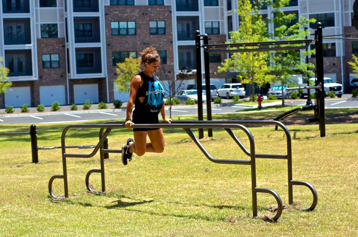 Picture of MoveStrong Fitground Elite Parallel Bars - Outdoor Equipment