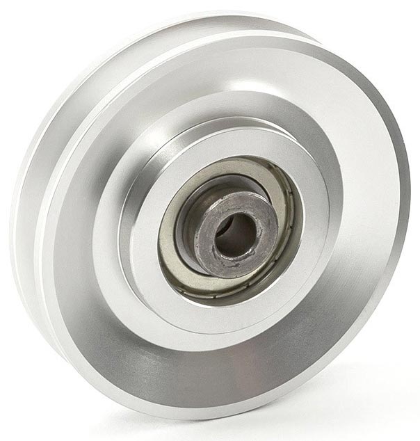 Picture of Seilrolle / Umlenkrolle - Aluminium ø 90 mm