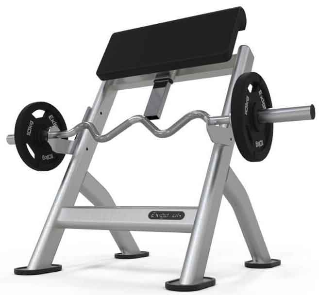 Picture of Exigo Standing Preacher Curl Bench Model 2018