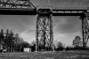 Bild von Brücke 0044 Bild auf Fotoleinwand - 120 x 80 cm - Holzkeilrahmen 