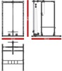 Bild von ATX® Power Rack – Komplettstation-610 mit Plate Load Latzugstation Höhe 198 cm