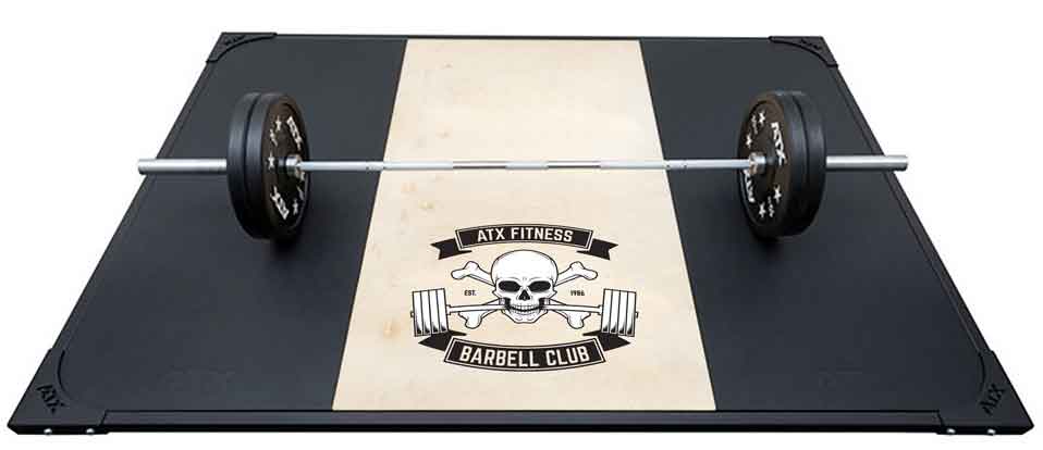 Bild von ATX Weight Lifting Platform - Shock Absorption-System - ATX® Barbell Club