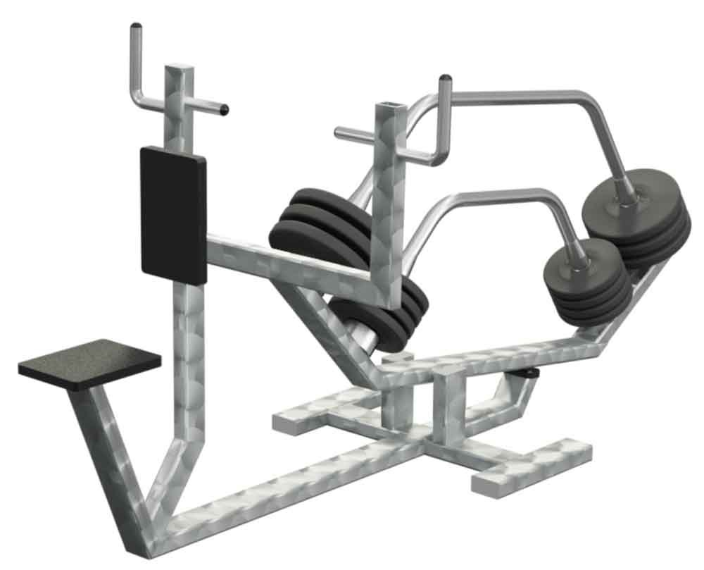 Bild von IVE LOW ROW Outdoor Fitness Gerät