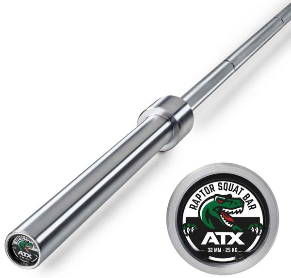 Bild von ATX® Raptor Squat Bar Xtreme - 240 cm - 25 kg - Griffdurchmesser 32 mm