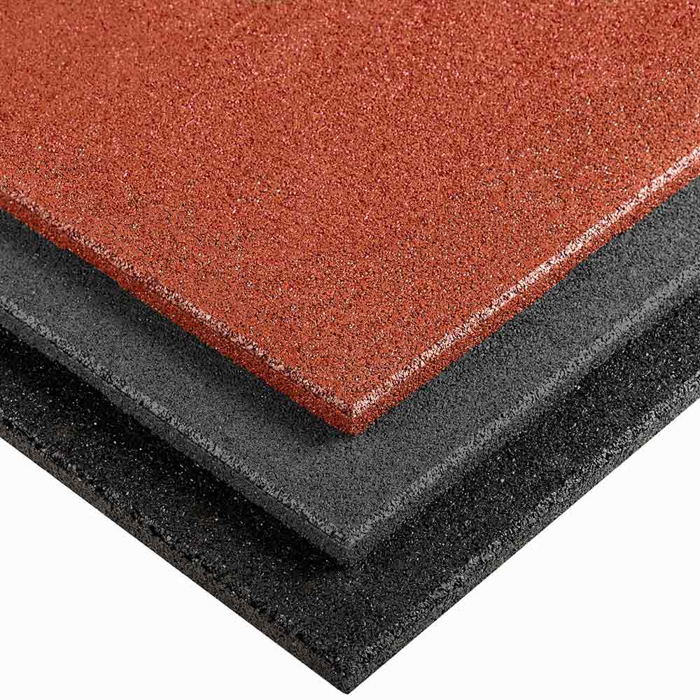 Bild von Gymfloor® Rubber Tile Premium 1000 x 1000 x 20 mm - in verschiedenen Farben