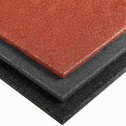 Bild von Gymfloor® Rubber Tile Premium 1000 x 1000 x 20 mm - in verschiedenen Farben