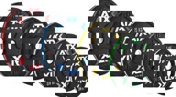 Zeige Details für ATX® Color Stripes Gripper Plates 5 bis 25 kg, im internationalen Farbcode Bild von ATX® Color Stripes Gripper Plates 5 bis 25 kg, im internationalen Farbcode