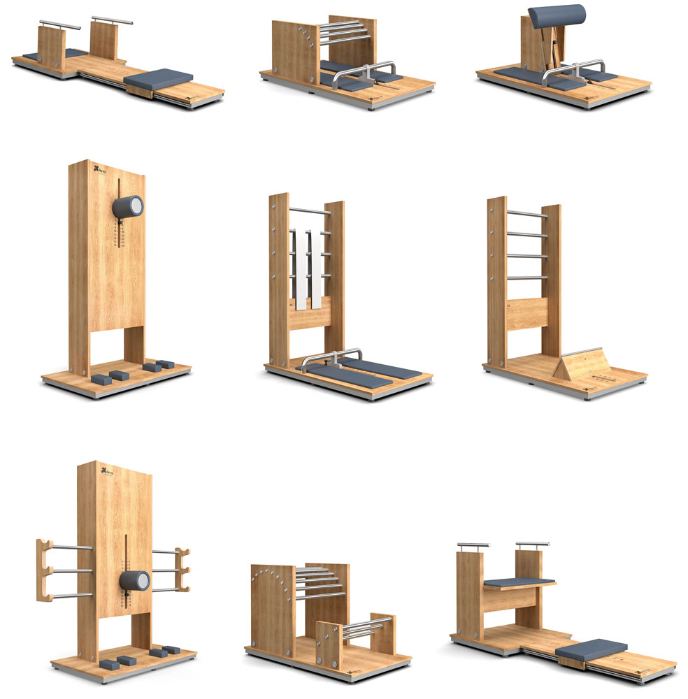 Bild für Kategorie GYMwood HOLZTRAININGSGERÄTE ZIRKEL - SETS