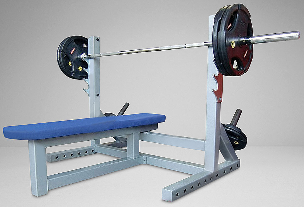 Bild von Watson Animal Flat Bench with Extending Bar Catchers