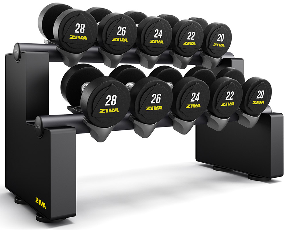 Picture of ZIVA - HORIZONTAL DUMBBELL RACK FOR 5 PAIR