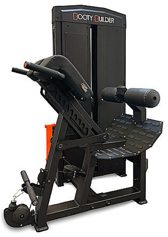 Picture of BOOTY BUILDER Selectorized Back Extension / Hyperextension mit Steckgewicht