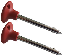 Zeige Details für Steckbolzen Red Ø 10 mm x 105 mm Bild von Steckbolzen Red Ø 10 mm x 105 mm