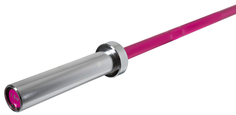 Technik Bar 7,5 kg - Pink - extra leichte Aluminium Hantel