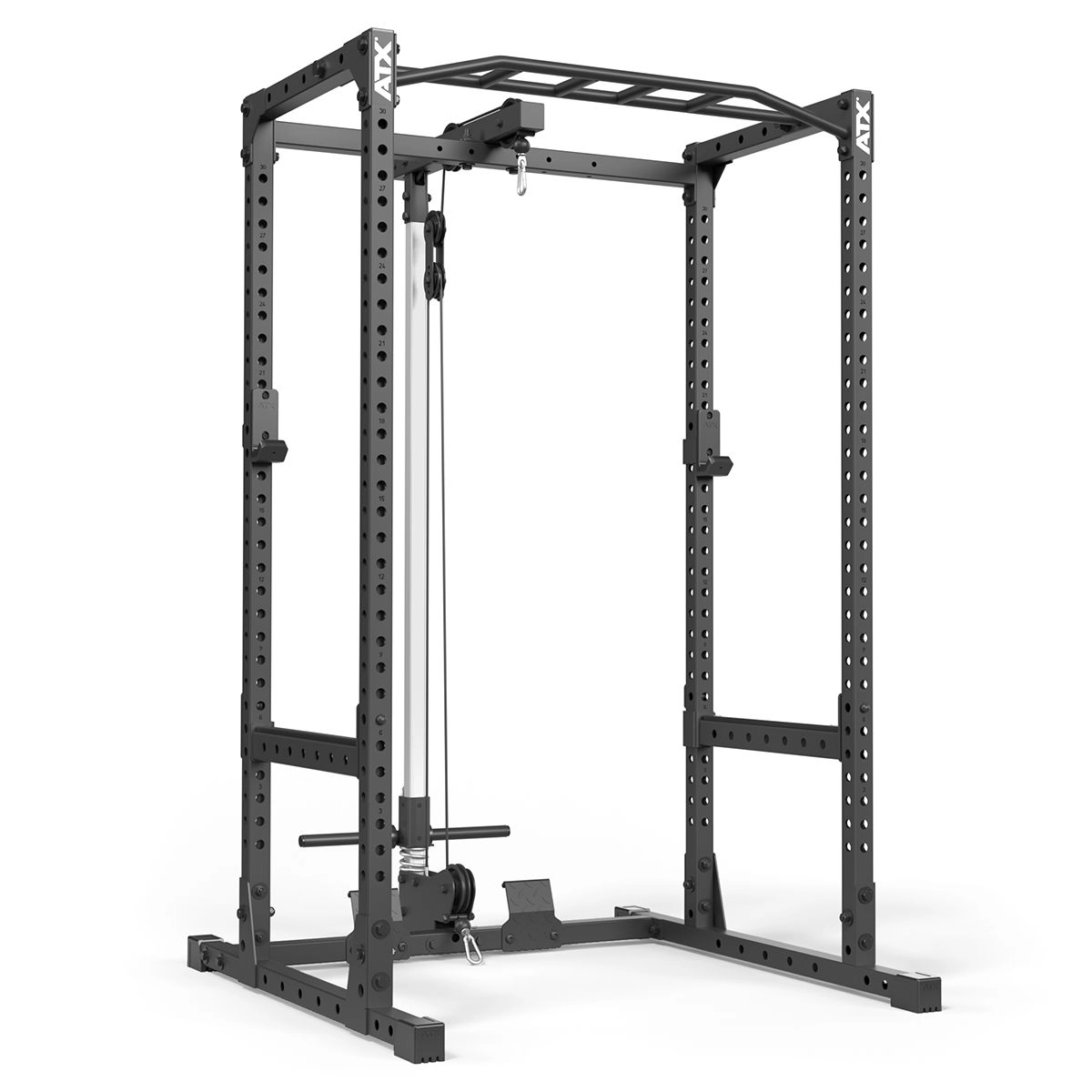 ATX® Power Rack PRX-510 mit Latzugstation Plate Load - Höhe 198 cm