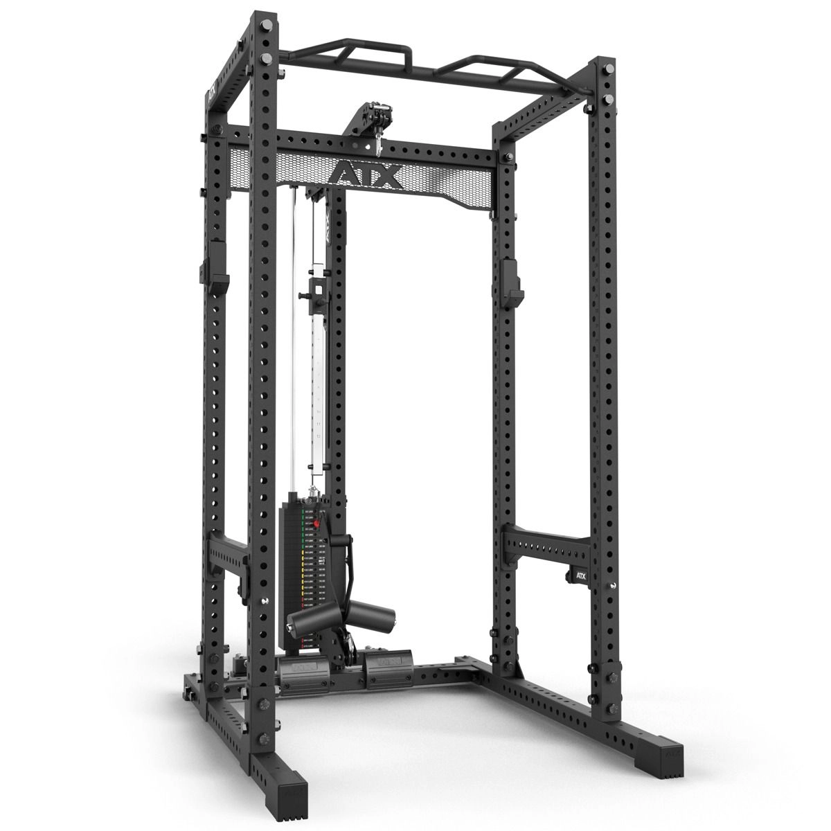 ATX® Power Rack PRX-780 2.0 mit Latzug - 125 kg Steckgewichte