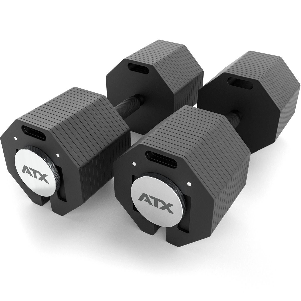 ATX Octa Dumbbells - Verstellbare Kurzhantel - 2 x 65 kg